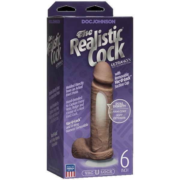       Realistic Cock Vac-U-Lock