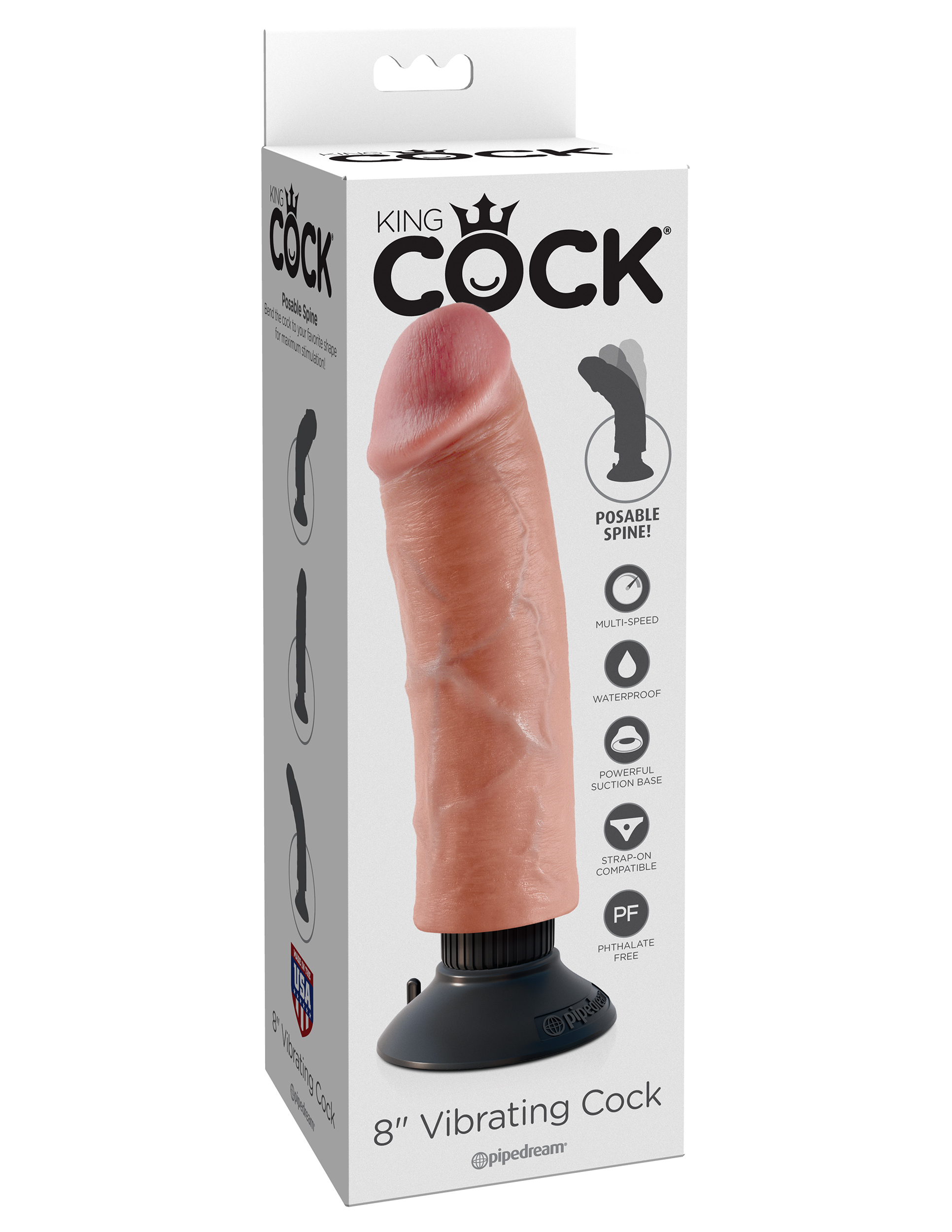     3  1, 8 Vibrating Cock