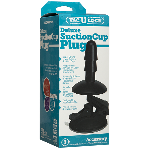 -     Vac-U-Lock - Deluxe Suction Cup Plug Accessory