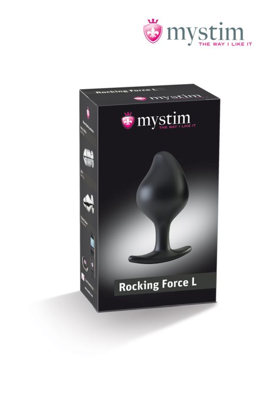     Mystim e-stim butt plug Rocking Force L