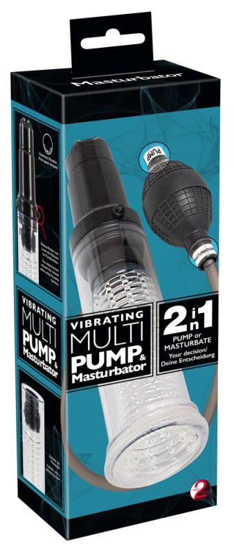 - Vibrating Multi Pump & Masturbator