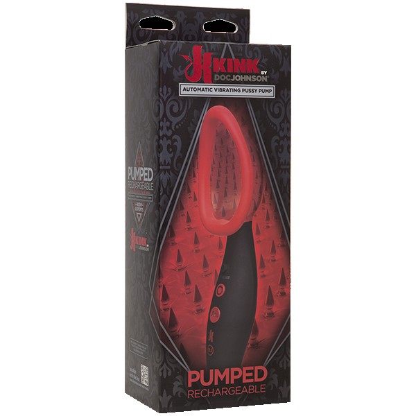    Kink - Pumped - Rechargeable Automatic Vibrating Pussy Pump