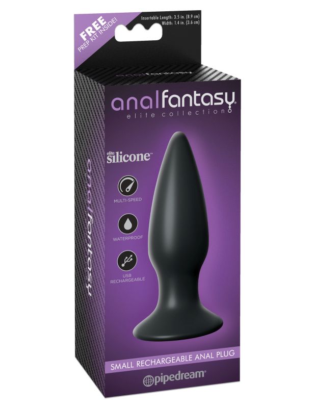     Elite Anal Fantasy Elite Collection Small Rechargeable Anal Plug