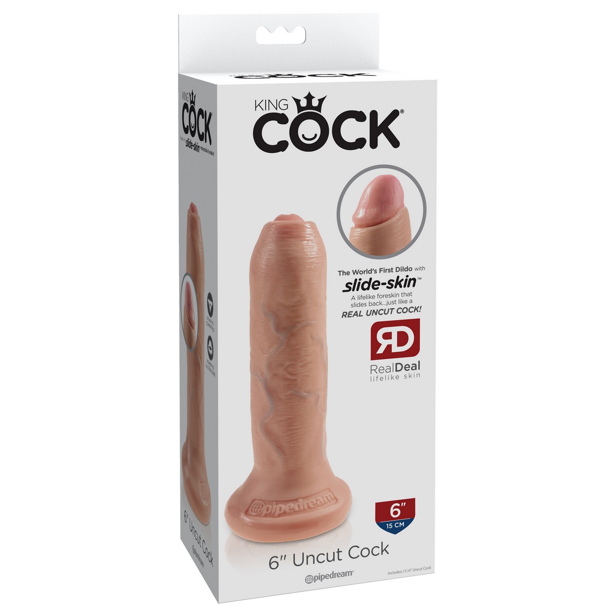     King Cock 6 Uncut Cock