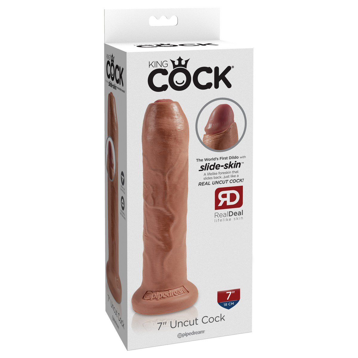      King Cock 7 Uncut Cock