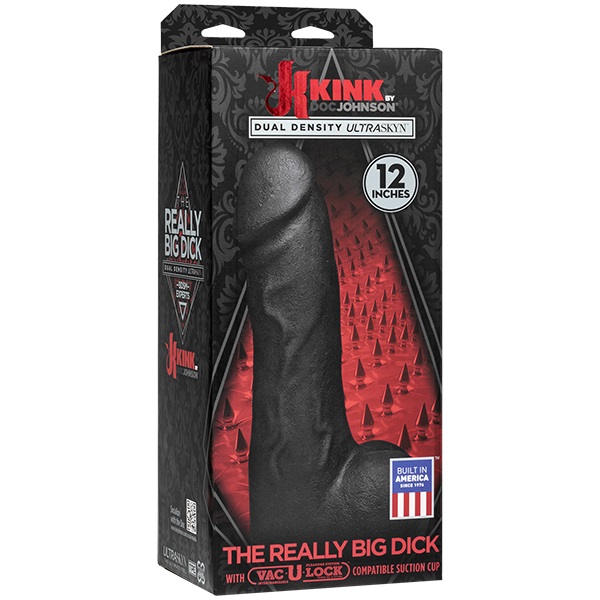 -  -  KINK - The Really Big Dick With XL Removable Vac-U-Lock Suction Cup