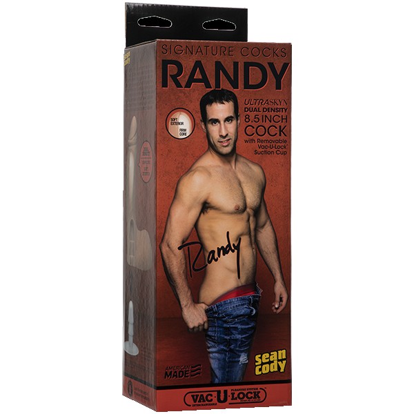         RANDY Signature Cocks - Randy 8.5 ULTRASKYN Cock with Removable Vac-U-Lock Suction Cup