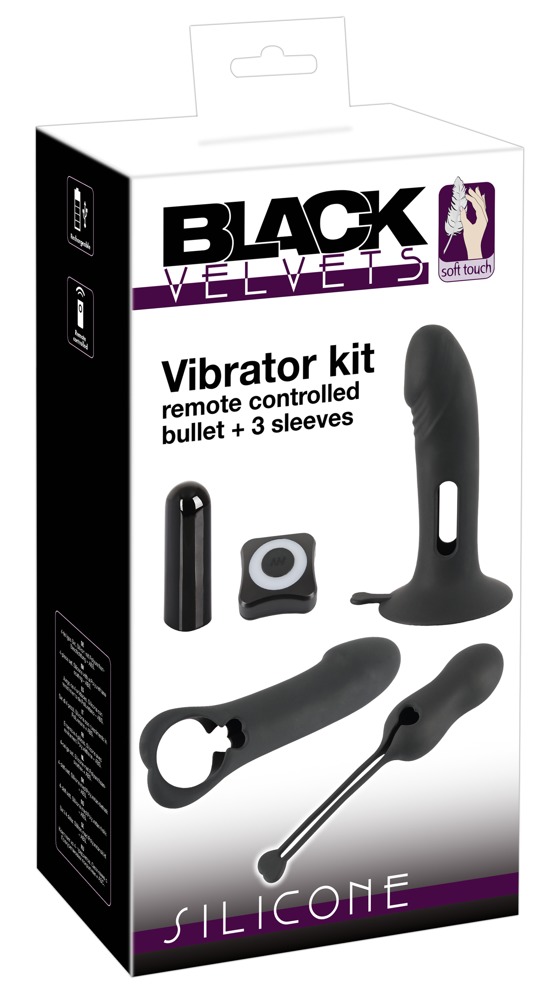      Vibro-bullet with Remote Control by Black Velvets
