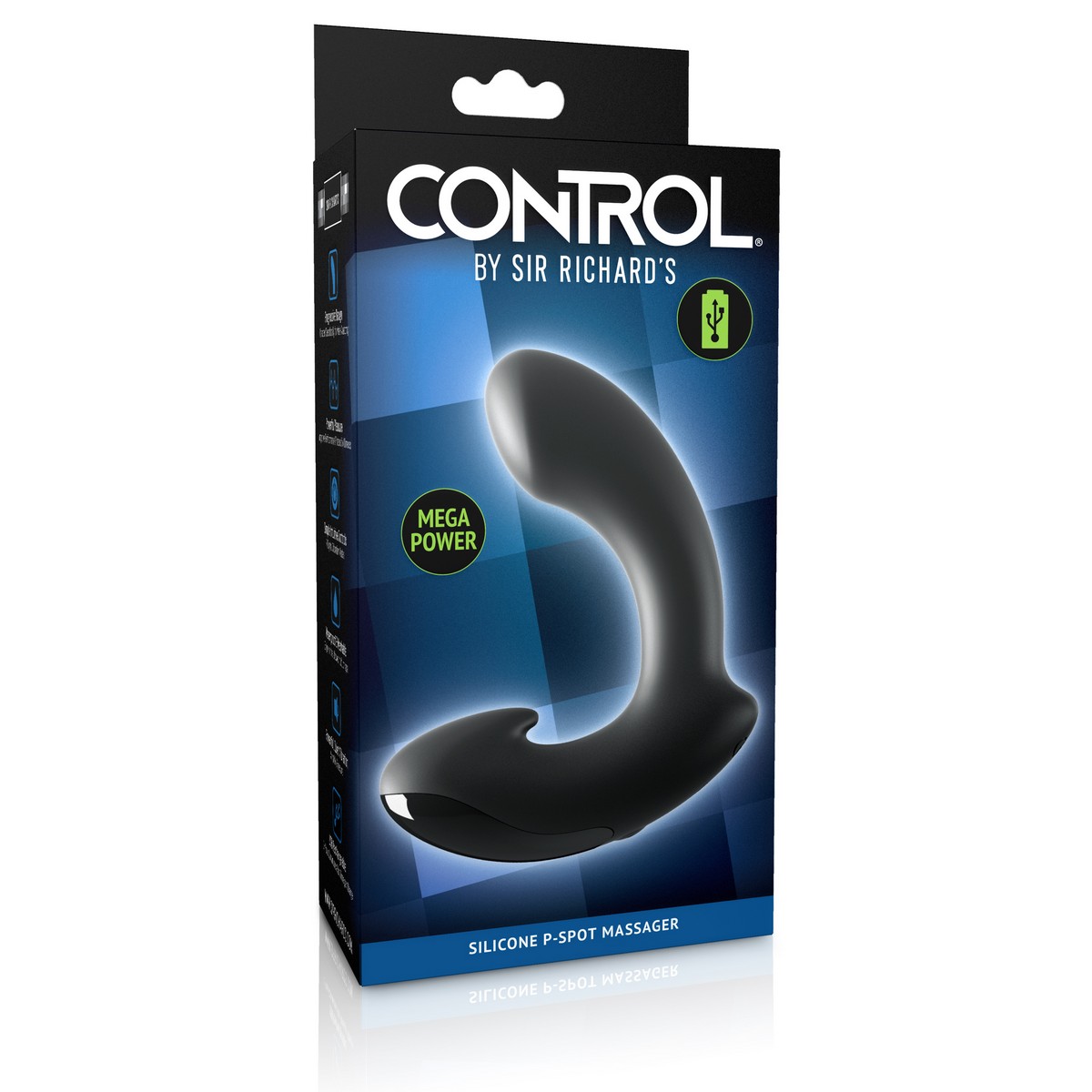  Sir Richard's Control Ultimate Silicone P-Spot Massager