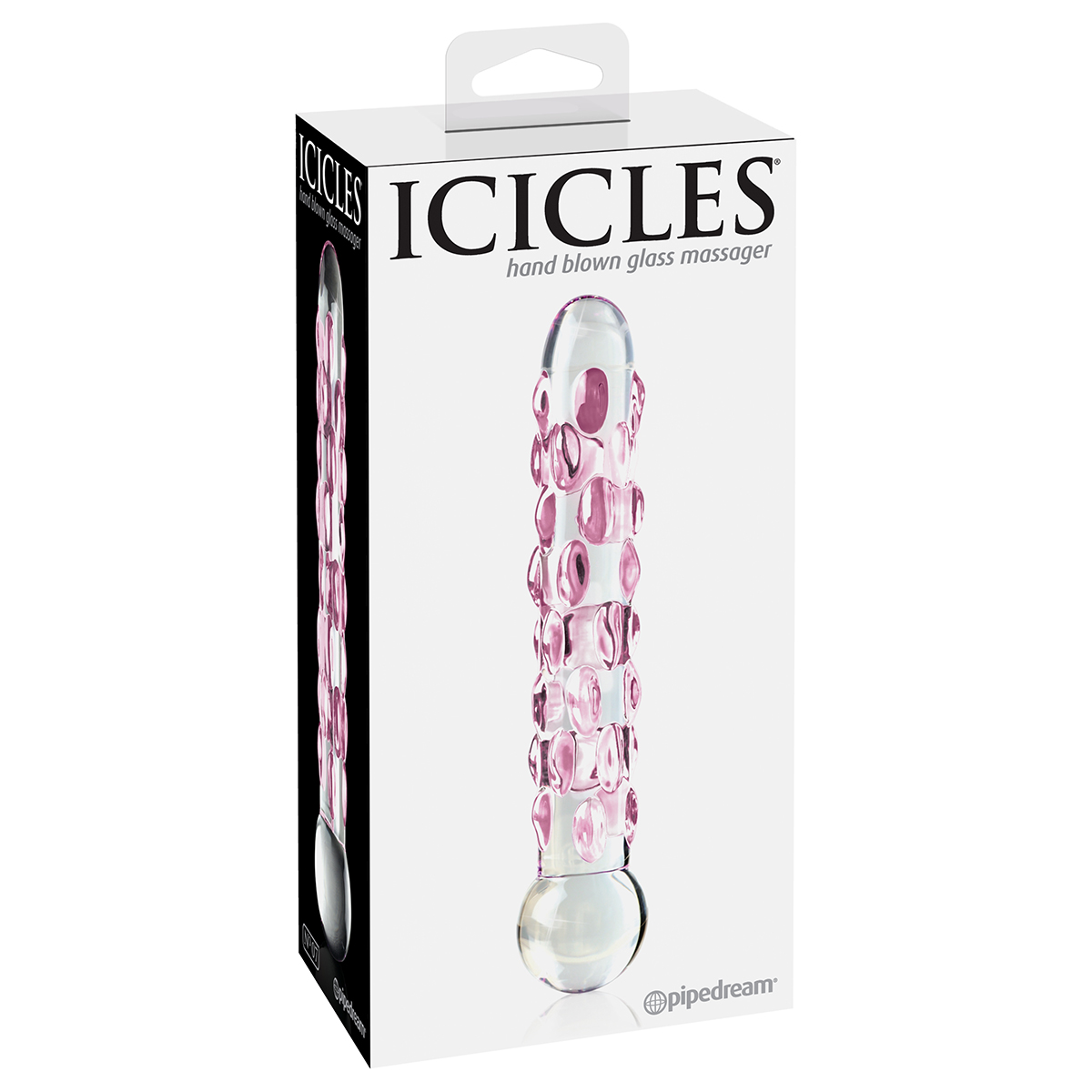   Icicles No. 7 - Clear/Pink