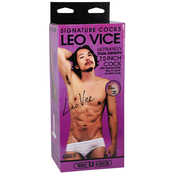        - Leo Vice - Signature Cocks - 7.5 Inch ULTRASKYN Cock with Removable Vac-U-Lock Suction Cup