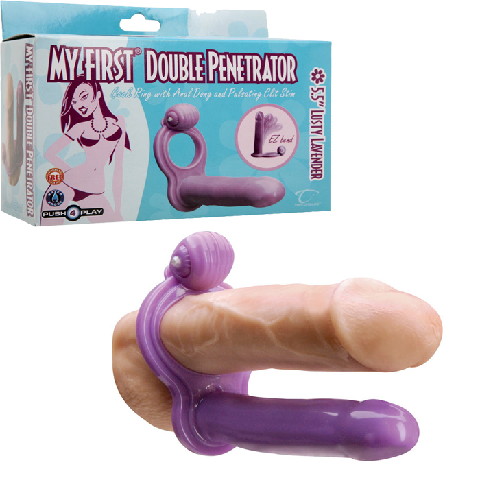   My First Double Penetrator, Lusty Lavender    +     
