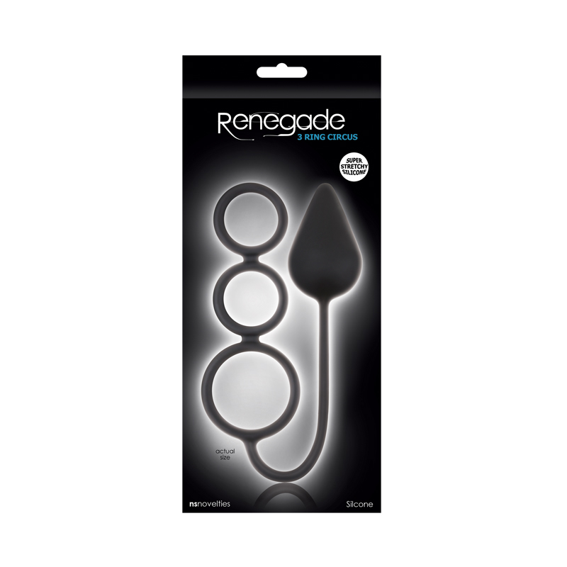      Renegade - 3 Ring Circus - Large - Black