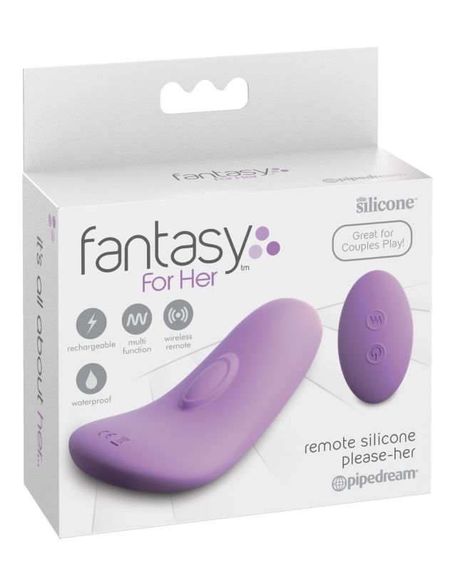      Fantasy For Her Remote Silicone Please-Her