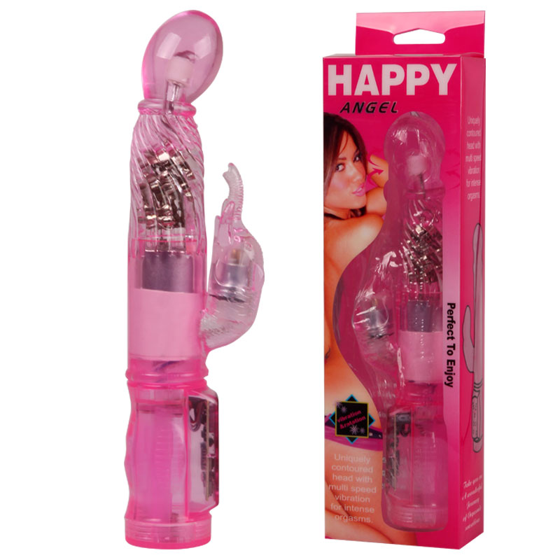 Ротатор со стимулятором клитора HAPPI ANGEL Ротатор со стимулятором клитора HAPPI ANGEL