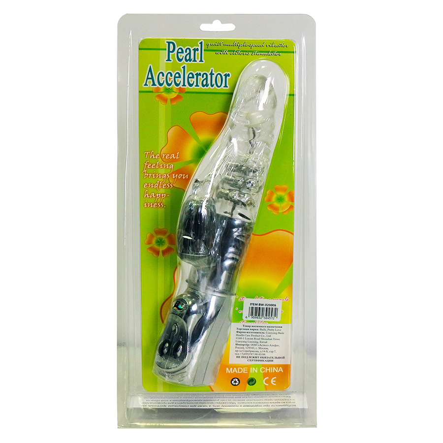 Вибромассажер ротатор с клиторальным стимулятором TRAVEL PARTNER ПРОЗРАЧНЫЙ! Вибромассажер ротатор с клиторальным стимулятором TRAVEL PARTNER ПРОЗРАЧНЫЙ!