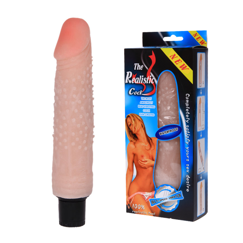 Вибромассажер реалистик водонепронецаемый Вибромассажер реалистик водонепронецаемый