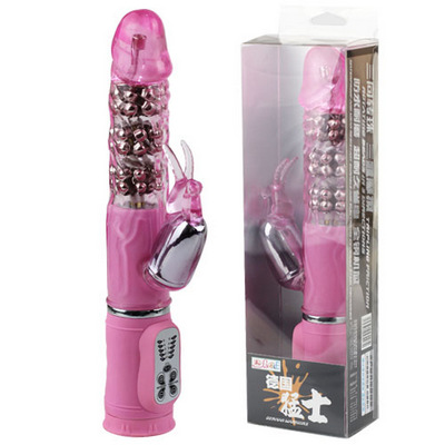 Вибромассажер ротатор с клиторальным стимулятором Вибромассажер ротатор с клиторальным стимулятором