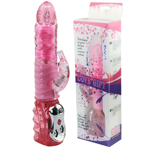 Вибромассажер ротатор с волнообразными движениями и клиторальным стимулятором Вибромассажер ротатор с волнообразными движениями и клиторальным стимулятором