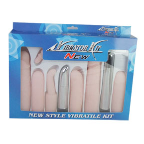 Набор насадок с вибромассажером Vibrator Kit New Набор насадок с вибромассажером Vibrator Kit New