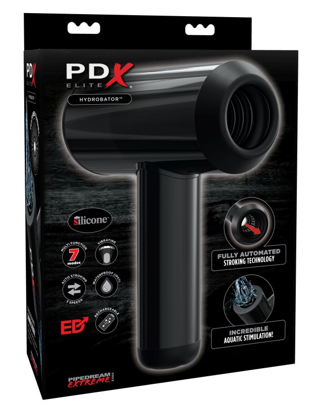 Уникальный автоматический водный мастурбатор с мощной вибрацией PDX Elite Hydrobator Уникальный автоматический водный мастурбатор с мощной вибрацией PDX Elite Hydrobator