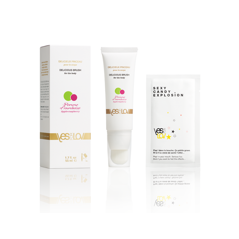 ����� ��� ������� ��������� ��� DELICIOUS BRUSH - APPLE RASPBERRY, 50��