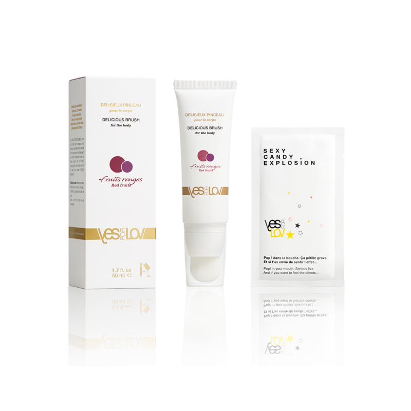 ������ ��������� �����  DELICIOUS BRUSH - RED FRUITS, 50�� +Sexy Candy Explosion