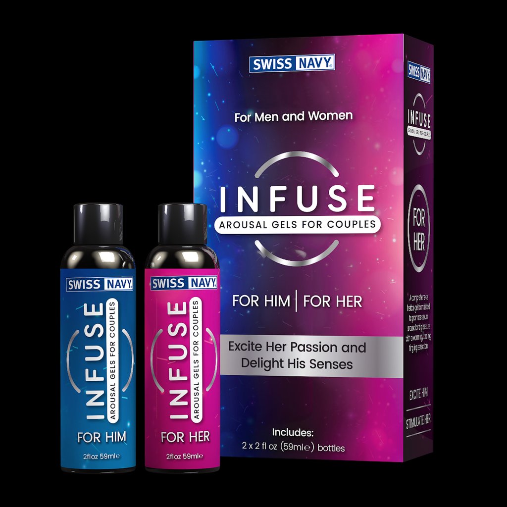 Возбуждающие гели для пар INFUSE Arousal Gels for Couples 2 x 2 FL OZ Bottles Возбуждающие гели для пар INFUSE Arousal Gels for Couples 2 x 2 FL OZ Bottles