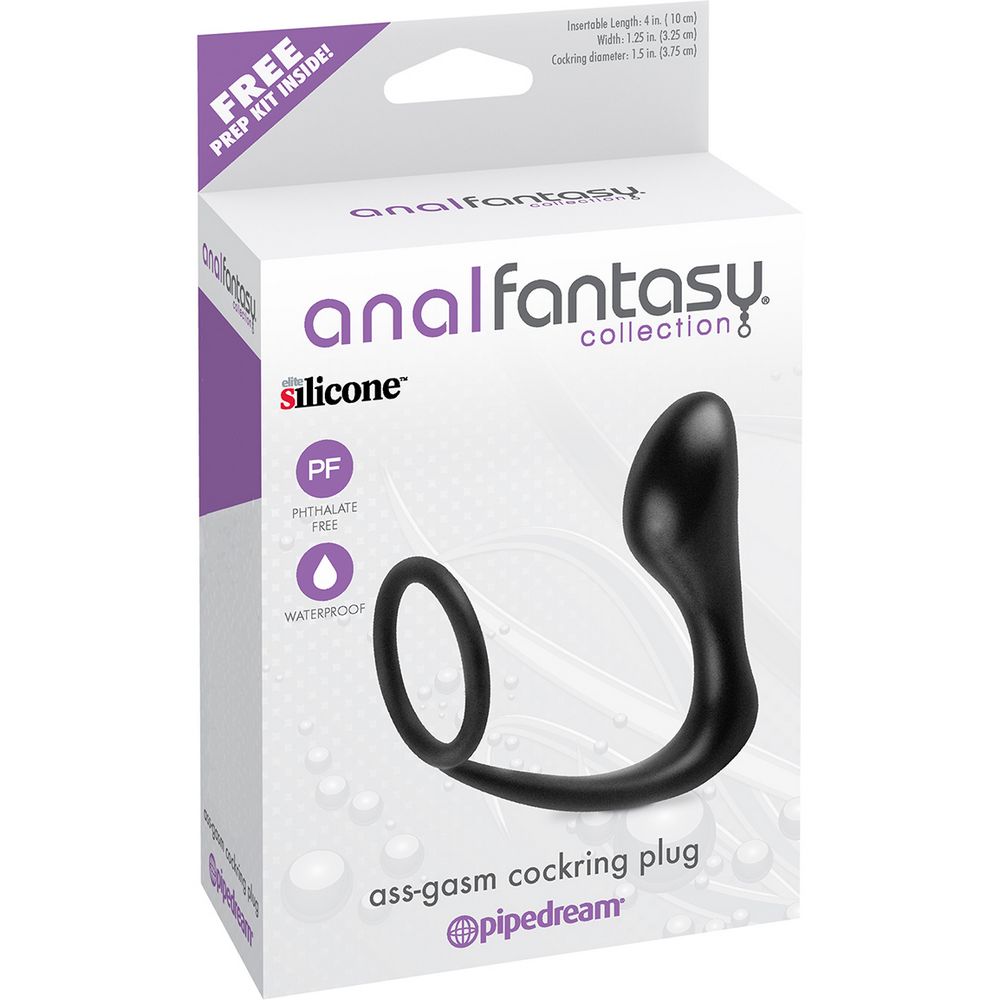 ���������� �������� Ass-Gasm Cockring Plug